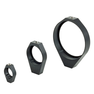 镜片安装架平凹双凸透镜座圆形反射镜片夹持器光学实验元件固定圈