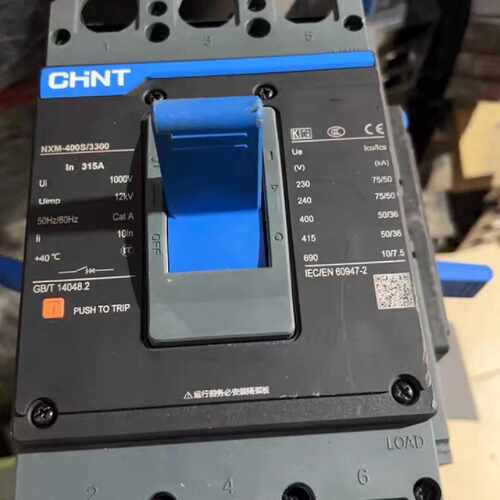 下单前咨询正泰昆仑塑壳断路器NXM-400S/3300    315A