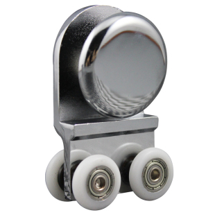 淋浴房滑轮 浴室玻璃移门吊轮 推拉门吊轮吊滑卫生间玻璃移门配件