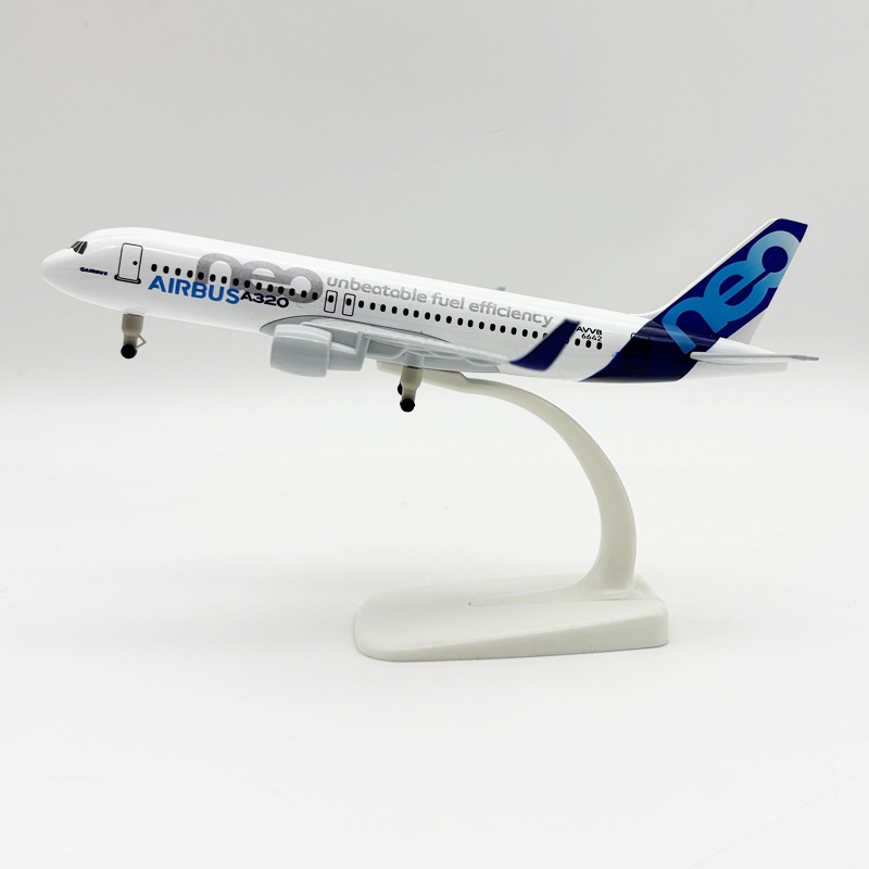 20CM飞机模型原机型A320合金销售厂家模型现货供应飞机