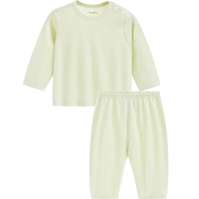 Aengbay婴儿秋衣秋裤纯棉家居服