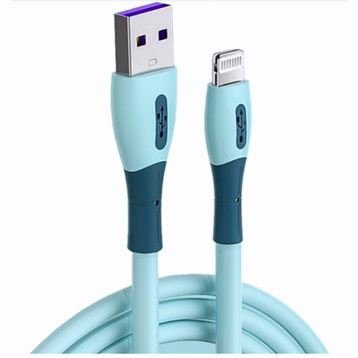 适用于苹果14液态硅胶数据线套装