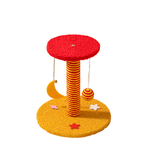 猫抓柱立式剑麻大号猫窝麻绳小户型耐抓不掉屑新年猫爬柱猫爬架窝