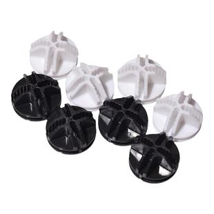 diy铁网魔片宠物围栏拼接通用配件卡扣固定组装猫狗笼子球形十字