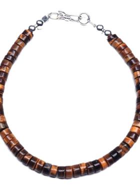 Pohier宝喜儿虎眼石手串