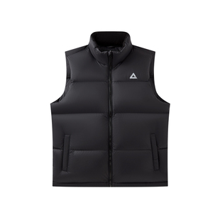 匹克驭雪羽绒服丨休闲鸭绒马甲男冬新款外套通勤短款运动夹克内胆