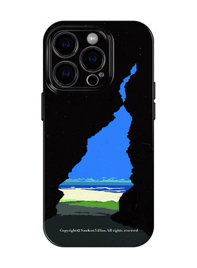 豁然开朗 适用iPhone17pro苹果16promax手机保护套外壳15plus超好看小众设计感14高级感艺术13独特ins不撞款