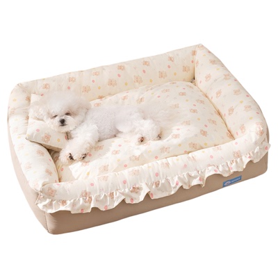 狗窝四季通用可拆洗狗床小型犬狗狗睡觉的窝狗安全感窝宠物窝沙发