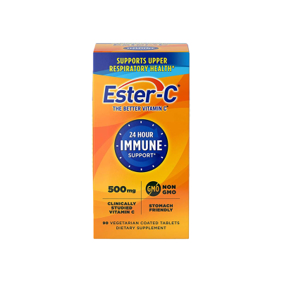 美国Ester-C酯化C维生素C非酸性长效VC片含柑橘类黄酮500mg*90片