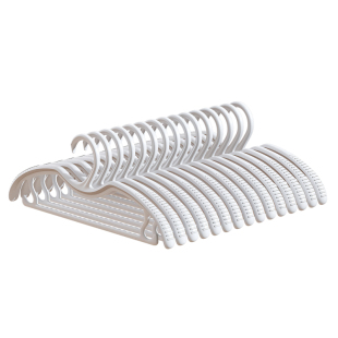 佳帮手天鹅颈儿童衣架宝宝专用小孩中童大童家用儿童房防滑挂衣架