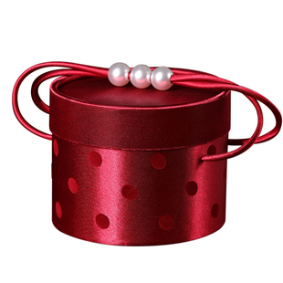 2026新款复古法式波点丝绸婚礼伴手礼包装礼盒轻奢喜糖盒空盒结婚