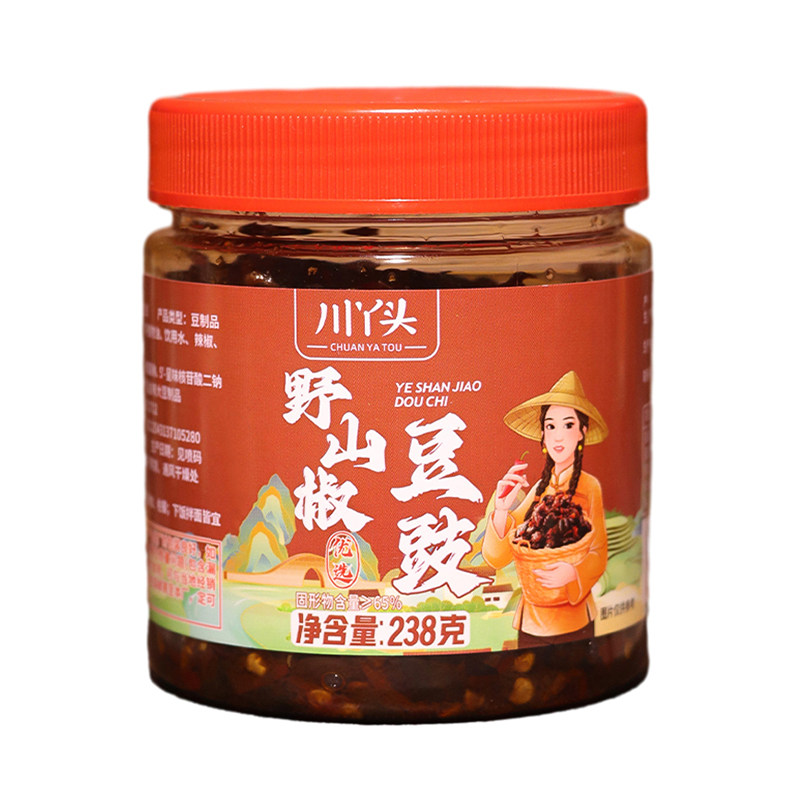 【0防腐】川丫头湖南野山椒豆豉