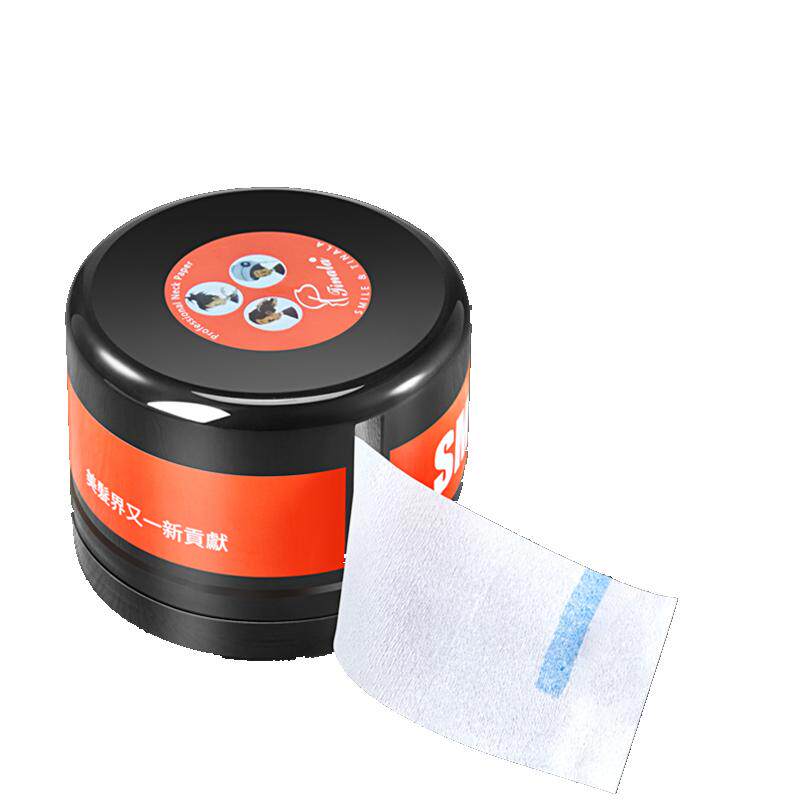 剪发围脖纸理发店美发工具用品护颈纸盒一次性剪头发纸理发围脖纸