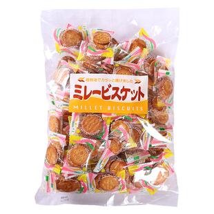日本进口平野本屋小圆饼420g 咸味饼干日式独立小包装 年货零食
