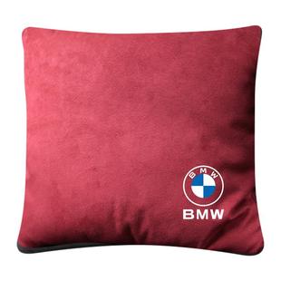 宝马专用车载抱枕被子两用i357系X1汽车后排二合一毛毯靠枕午睡夏