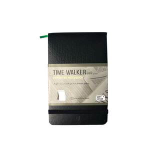 100页便携随身英剧侦探新闻上翻笔记本侧翻便携空白页笔记本平铺