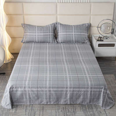 纯棉床单单件100全棉被单单人学生宿舍1.2m双人1.8米床单四季通用