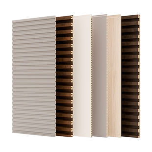 武峰木饰面墙板碳晶板室内装修护墙板背景墙装饰板金属板集成墙板