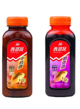 西部风麝香中药酒泡米窝料钓鲫鲤