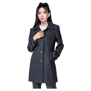 建行工作服女毛呢大衣冬季西装外套行服裤子衬衫工装西服马甲工服