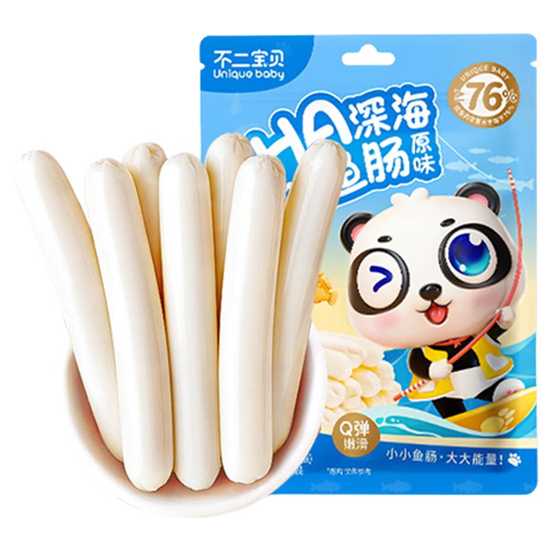 不二宝贝DHA玉米鳕鱼肠
