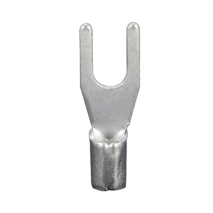 SNB1.25-3/3.5Y型叉U形冷压接线端子头焊口闭缝紫铜鼻子裸0.6加厚