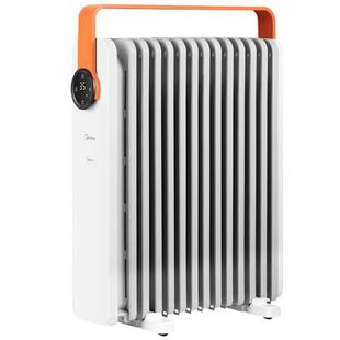 美的取暖器家用卧室客厅大面积发热暖气恒温暖风机省电速热油汀