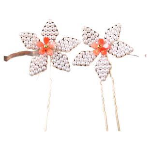 古风汉服簪子女童盘发发髻儿童头饰中国风步摇流苏发钗发饰女古代