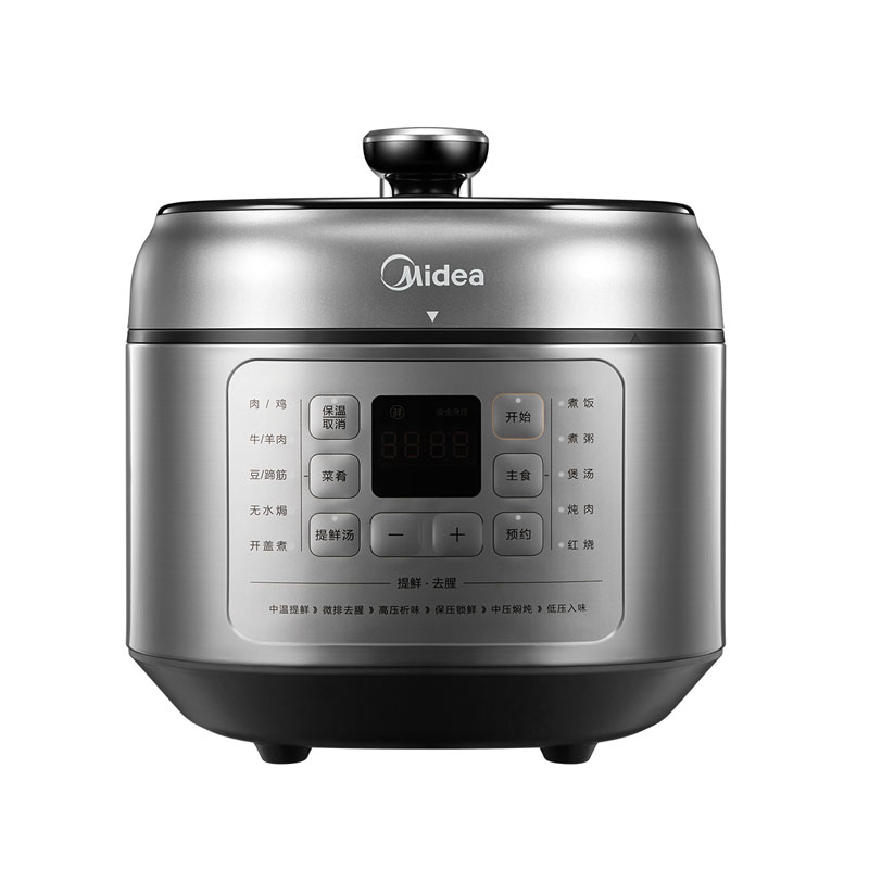 美的MY-S682N/S582N家用5L/6L双胆智能IH点压力锅8分钟速嫩电饭煲