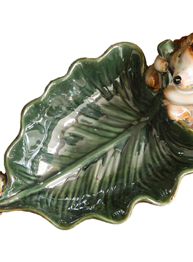 美式乡村风小刺猬收纳装饰摆件