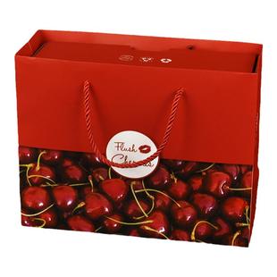 智利车厘子包装盒樱桃包装箱5斤装水果礼盒空盒子纸箱原箱手提袋