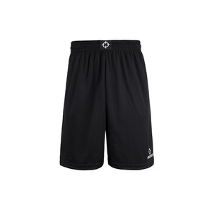 准者短裤篮球裤男夏季五分速干裤美式训练球裤运动宽松小黑色裤子