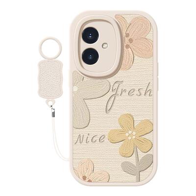 油画花瓣适用荣耀300pro新款手机壳华为荣耀200挂绳荣耀100/90gt/80/70/60防摔小羊皮v20/v30/v40轻奢版女款