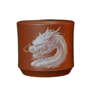 云南建水紫陶魔雕生肖杯网红客杯高端精品泡茶杯高端工夫茶具器