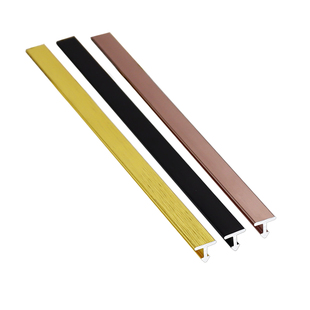 T型铝合金压条收口条木门装饰条钛金条背景墙瓷砖收边条t字收边条