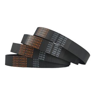 橡胶同步带皮带HTDS3M5M8M开口皮带双面齿形带14MXLXHT5T10传动带