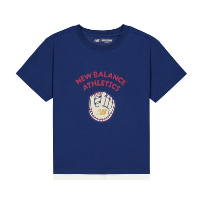 Newbalance夏季新品印花圆领T恤