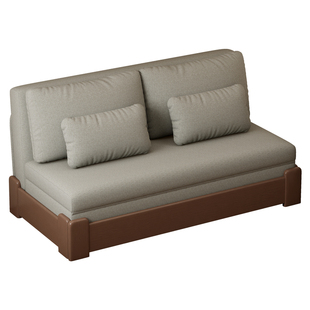 不占地方的沙发床折叠两用2026新款小户型客厅单人实木沙发床一体