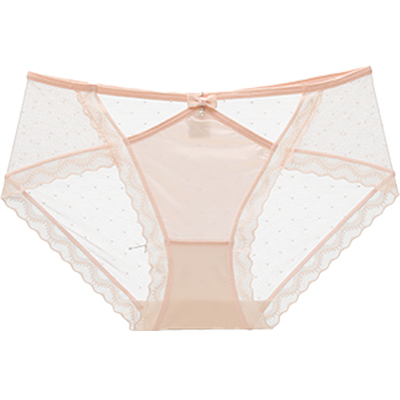 六只兔子法式性感蕾丝女士三角裤