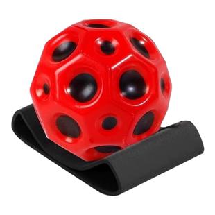 手腕弹力球带绳回力老人解闷儿童非玩具甩甩球锻炼反应力篮球回弹