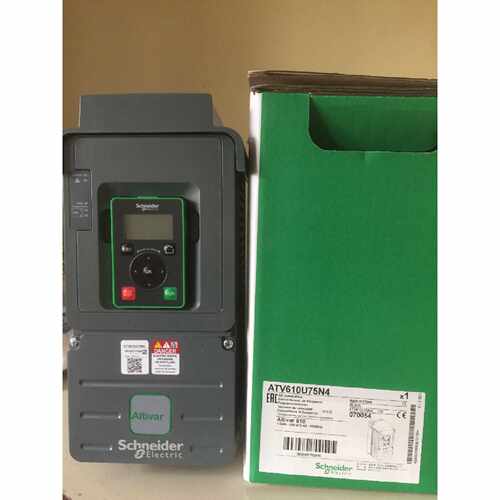 议价ATV610U75N4原装施耐德变频器三相380-415V0.75KW集成面板EMC