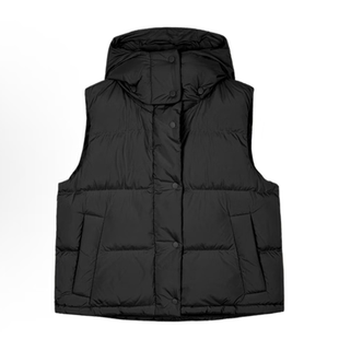 lululemon/露露乐蒙保暖立领外套上衣冬休闲新款冬季羽绒连帽马甲