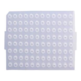 BIOSHARP LIFE SCIENCES 白鲨 BS-PC96-F 96孔PCR板硅胶盖(圆孔)5片/包 20包/箱