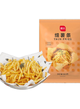 展艺大土豆原切细薯条冷冻食品