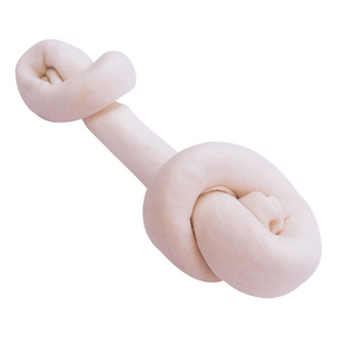 包邮天然牛皮咬胶大型犬洁牙棒 磨牙骨松狮臧獒磨牙大骨头高加索