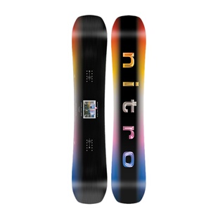 冷山雪具NITRO单板滑雪板OPTISYM彩虹板全能公园平花雪板男款2425