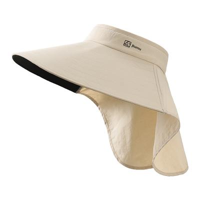 玖慕空顶防晒帽女夏大檐遮阳帽子