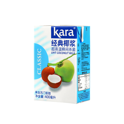 kara佳乐经典椰浆400ml椰奶椰汁