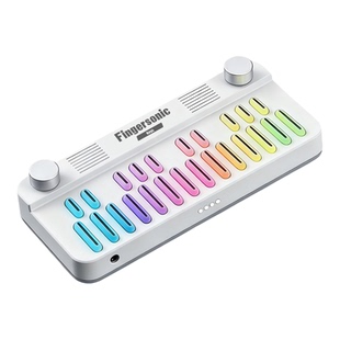 Fingersonic便携式数码钢琴全音域覆盖智能初学者学生力度AI键盘