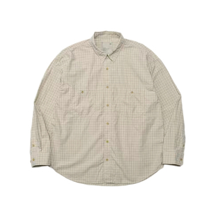 MADNESS MINI CHECK BD SHIRT 日产格子长袖衬衫 余文乐同款 26SS